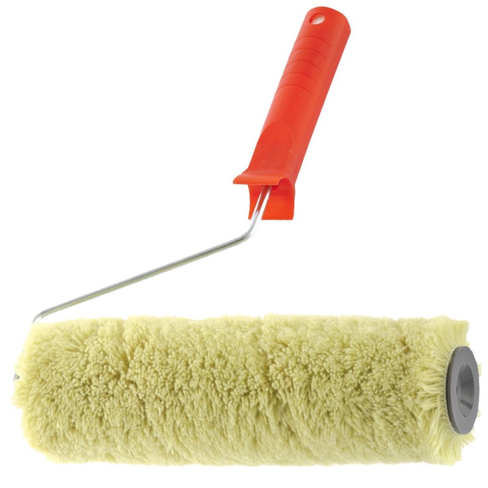 Валик для фасадных работ синтетический Pro, 250 мм, ворс 18 мм, D 48 мм, D ручки 6 мм, полиакрил MTX