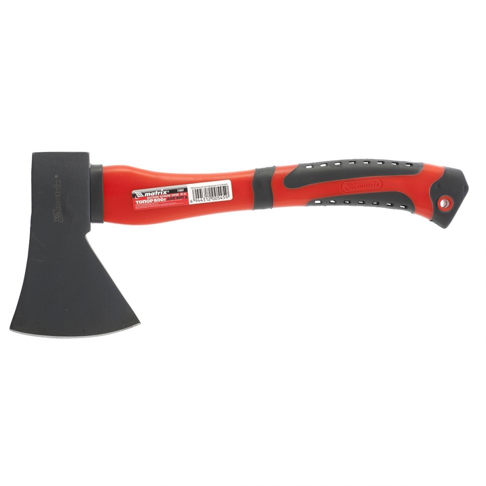 Топор, 800 г, фибергласовое топорище Matrix