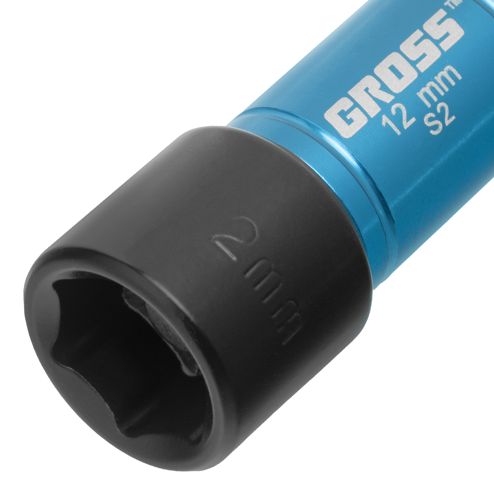 Бита с торцевой головкой, магнит. Nut-Driver, 12 мм, S2 Gross