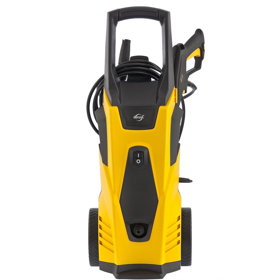 Моечная машина высокого давления HPС-1600,1600 Вт, 125 бар, 5.5 л/мин, колесная Denzel