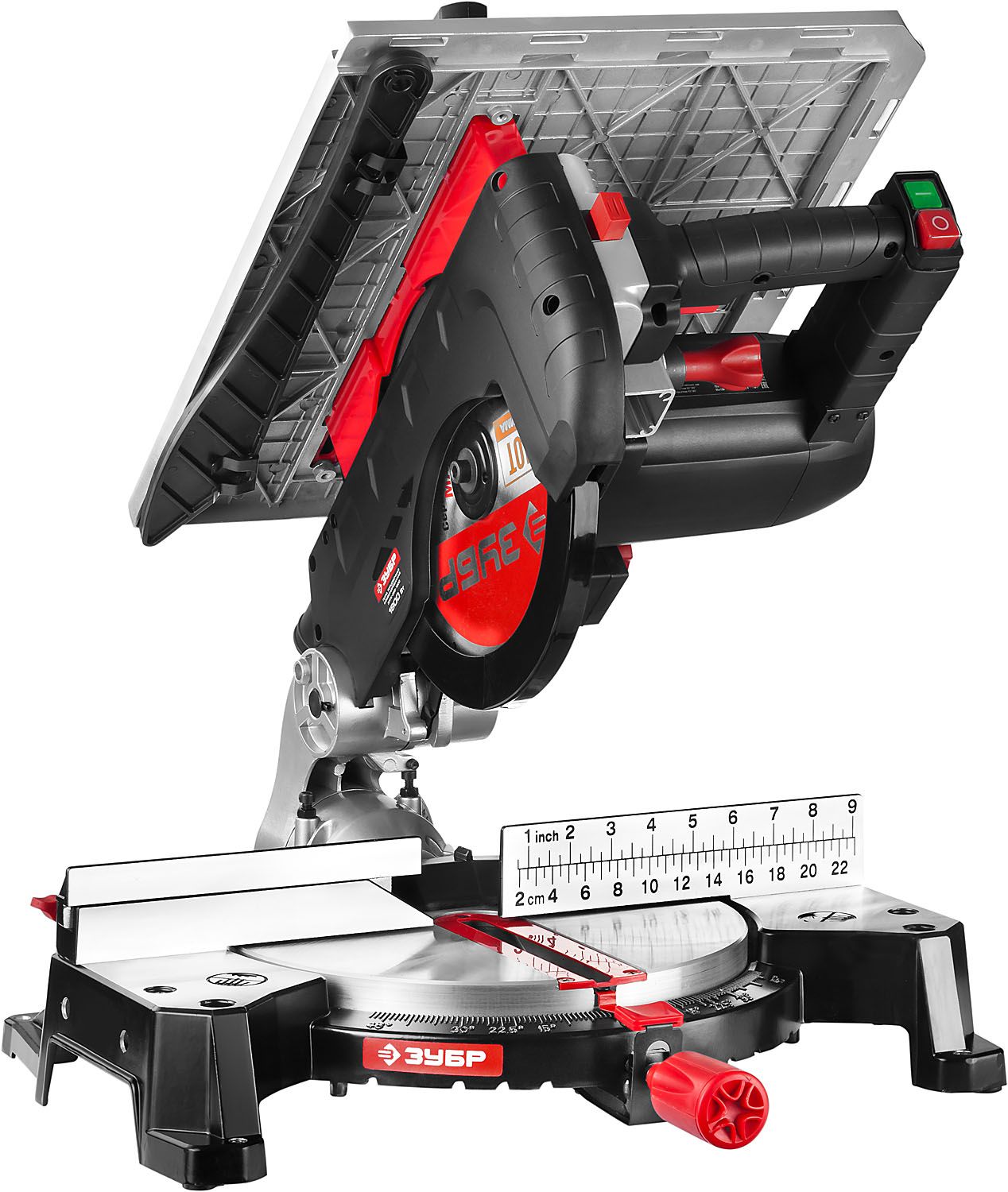 ЗУБР  ЗПТК-255-1800 пила торцовочная комбинированная, d 250 х 30 мм, 1800 Вт