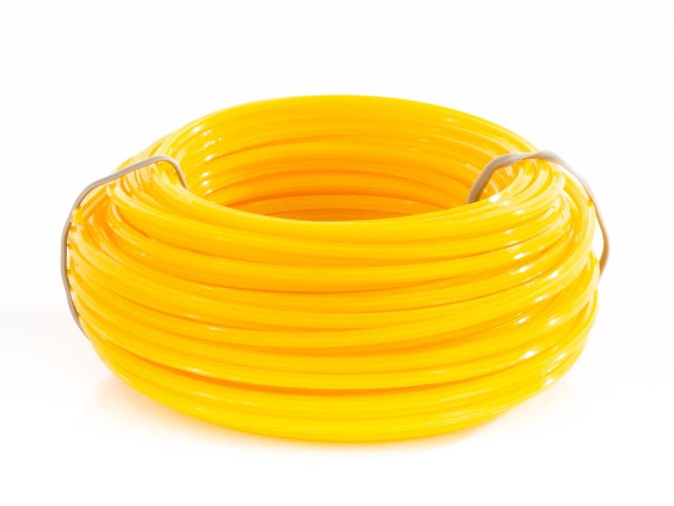 Леска для триммера, звезда, 2 мм х 15 м Denzel Россия