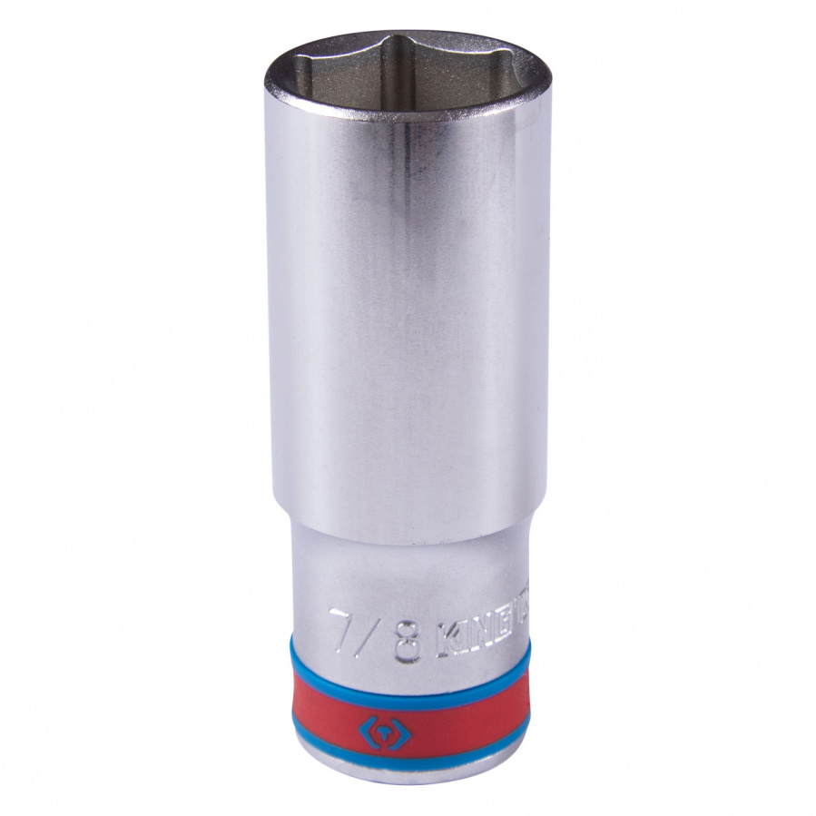 Головка торцевая глубокая шестигранная 1/2", 7/8", дюймовая KING TONY 423528S