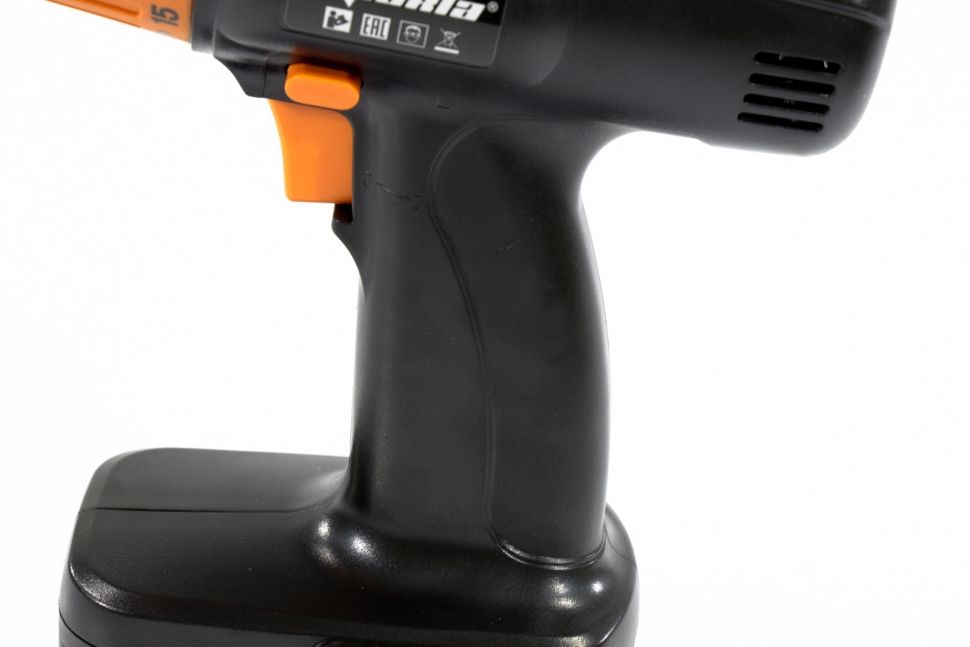 Аккумуляторная дрель-шуруповерт 18 В, 0-550 об/мин, 1 аккумулятор Sparta