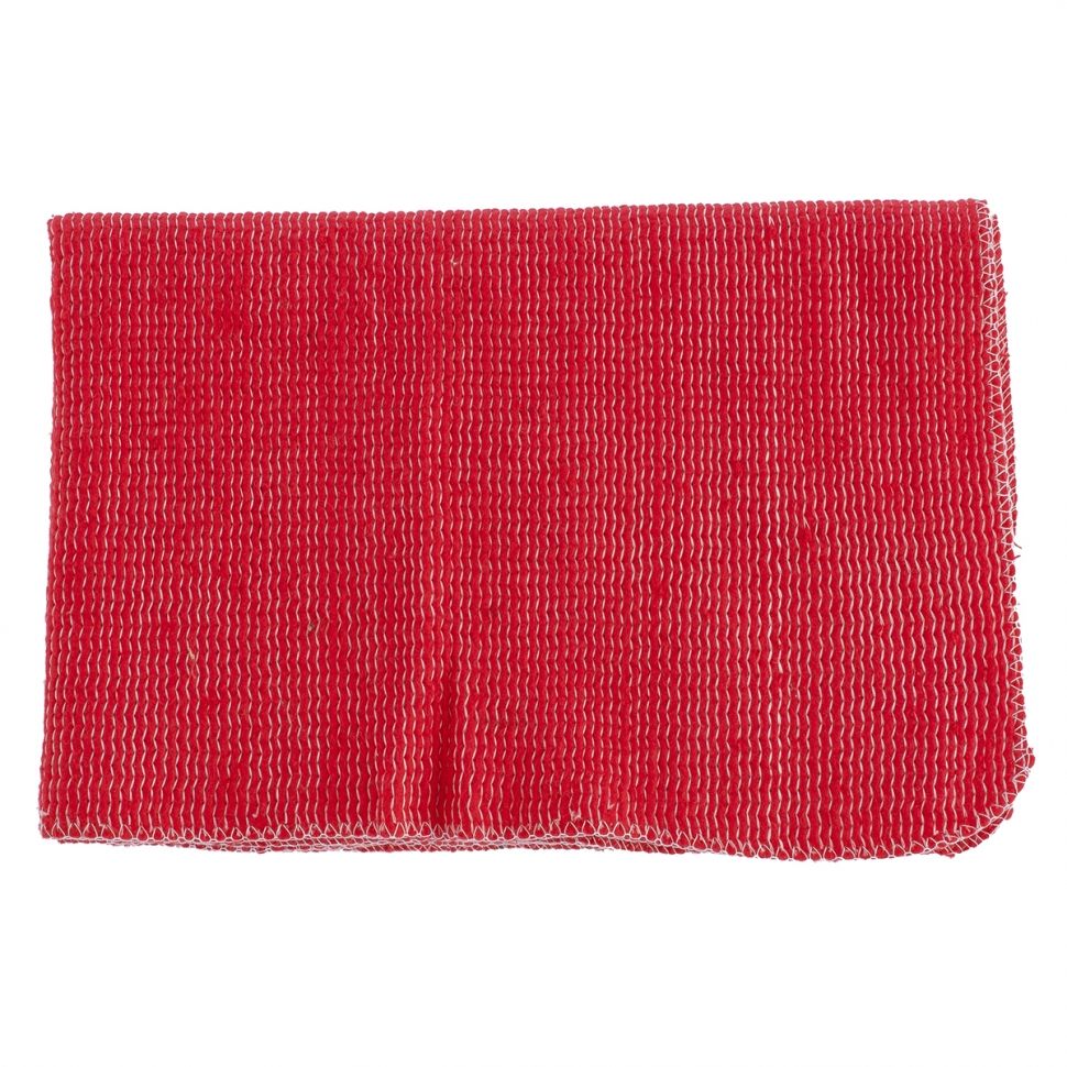 Салфетка для пола х/б красная 500 х 700 мм Россия Elfe