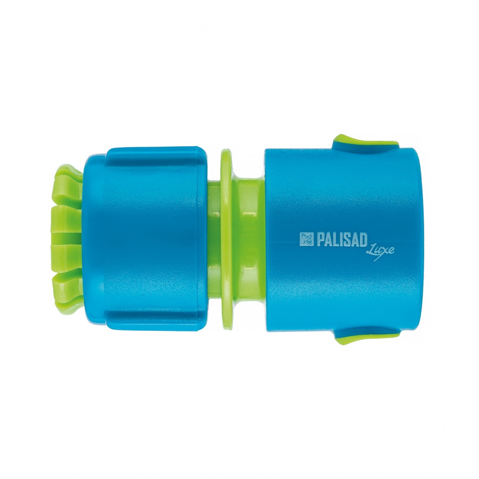 Соединитель пластмассовый, быстросъемный для шланга 1/2, Luxe Palisad