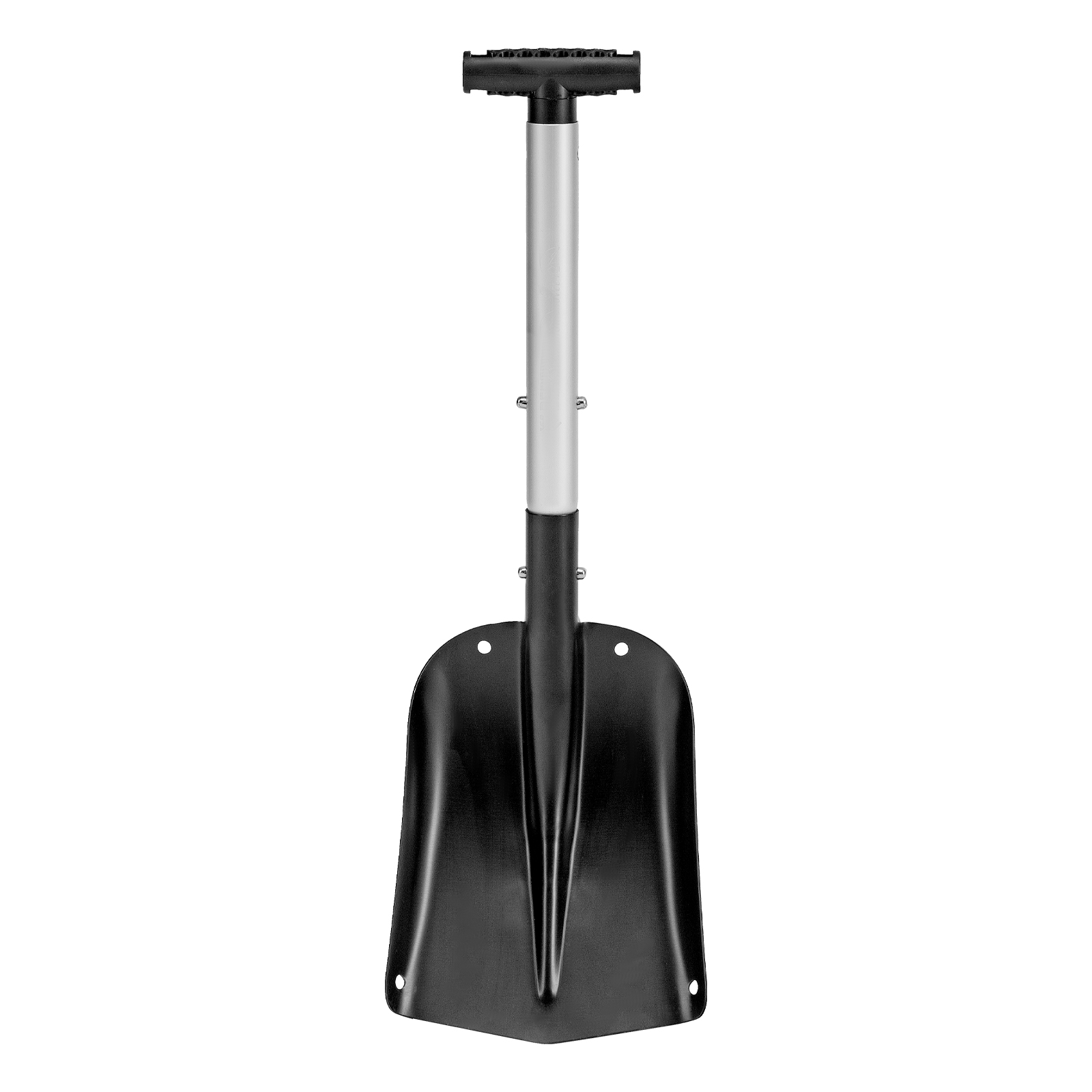 Лопата автомобильная, алюминиевая, 212х280х650-815 мм, телескопический черенок Denzel