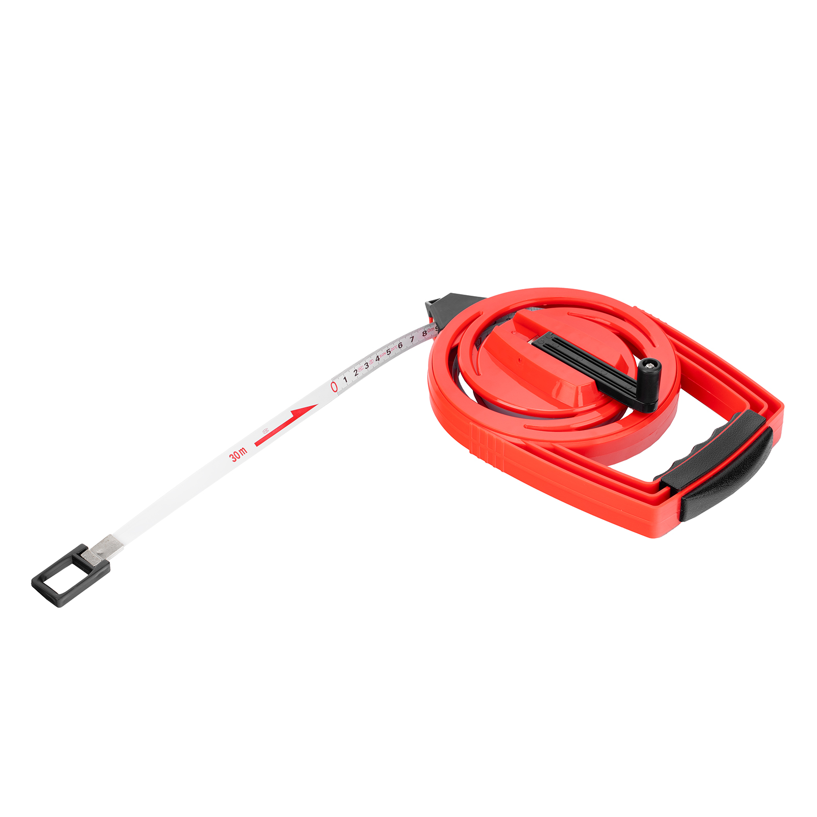 Рулетка геодезическая, 30 м х 12,5 мм, металлическая лента, закрытый корпус Matrix