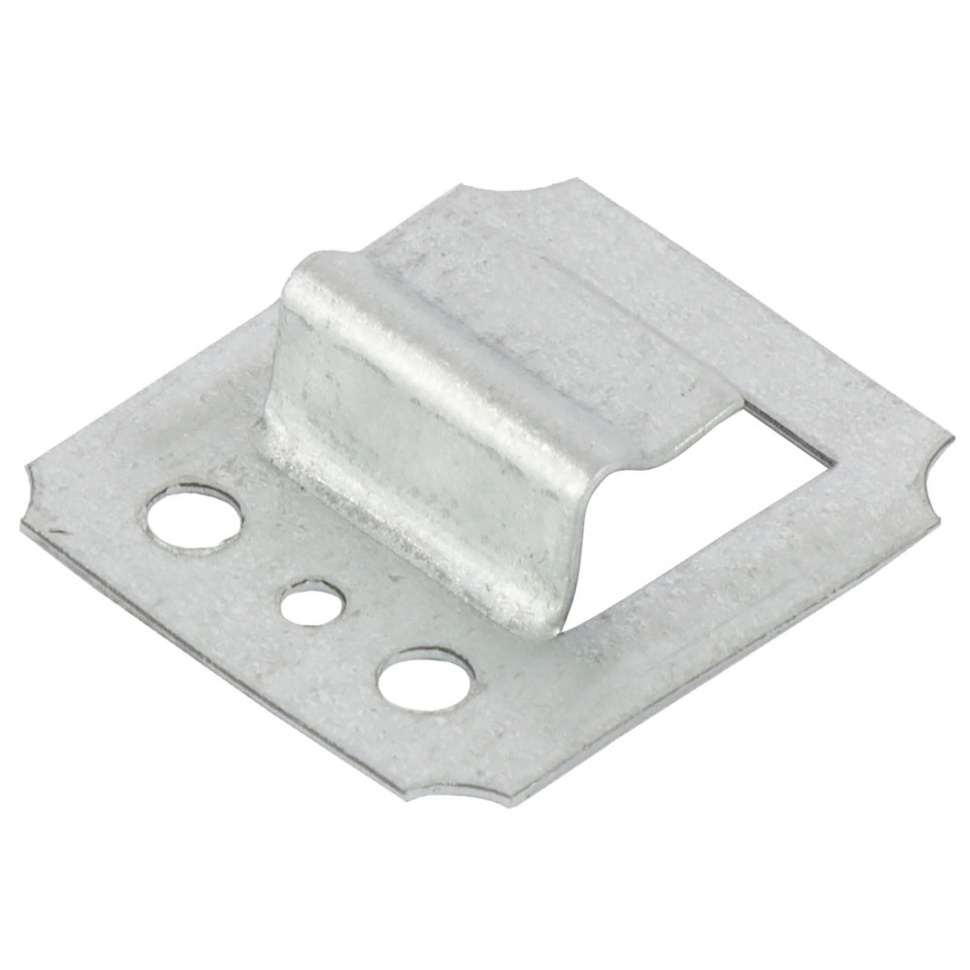 Кляймер №5, оцинкованный с гвоздями, 100 шт Сибртех