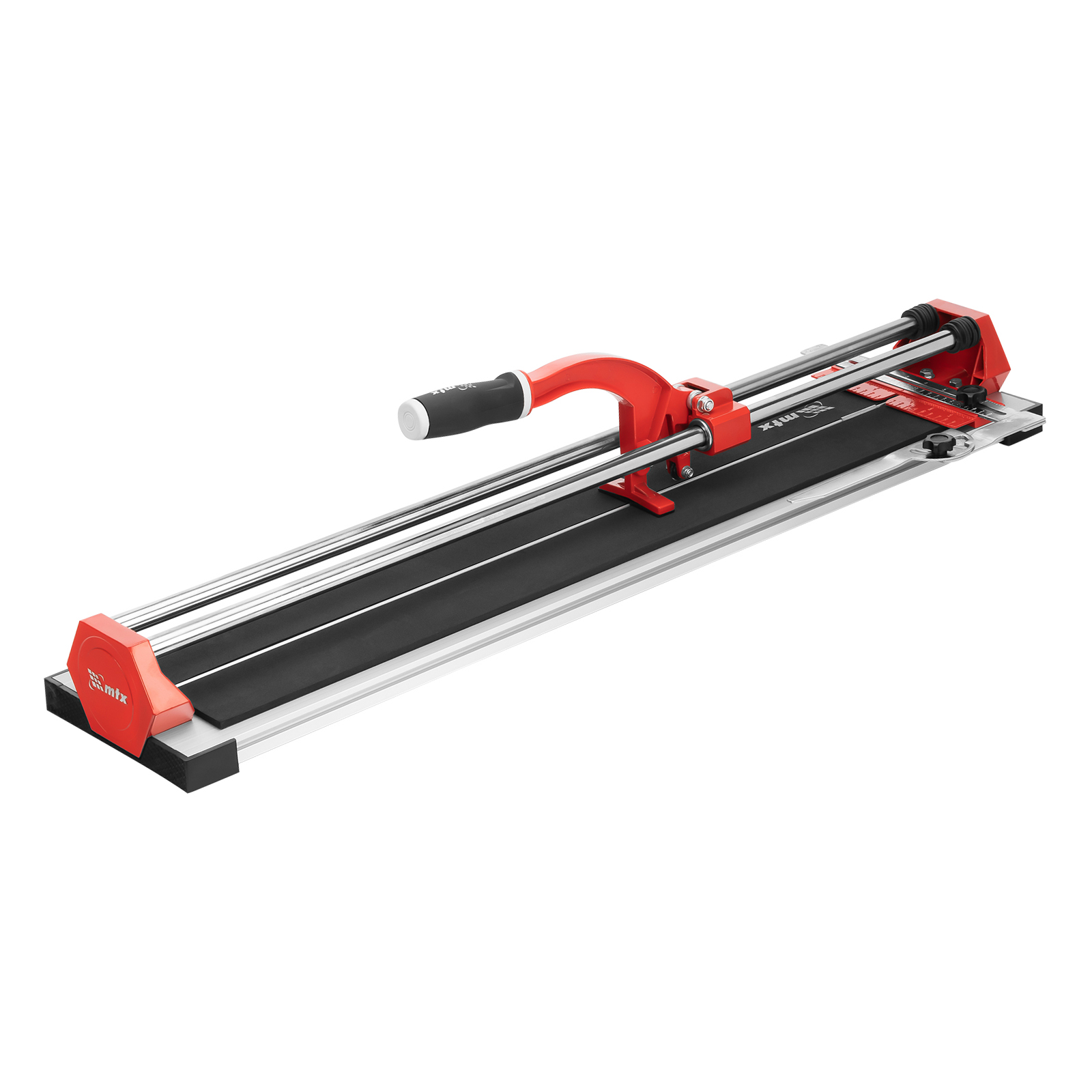Плиткорез ручной 800 х 14 мм, каретка на подшипниках, усил.рук-ка, облегченная алюм. станина MTX