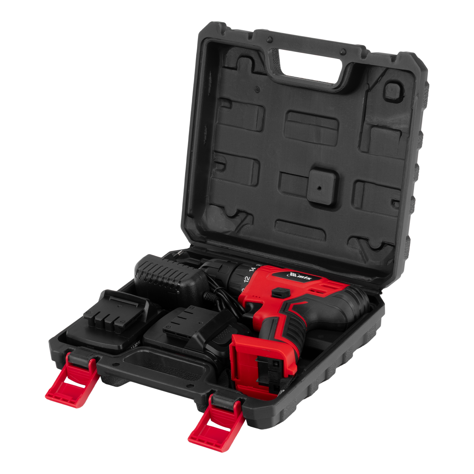 Дрель-шуруповерт аккумуляторная MCDL-12-02, Li-Ion, 12 В, 2 акк. MTX