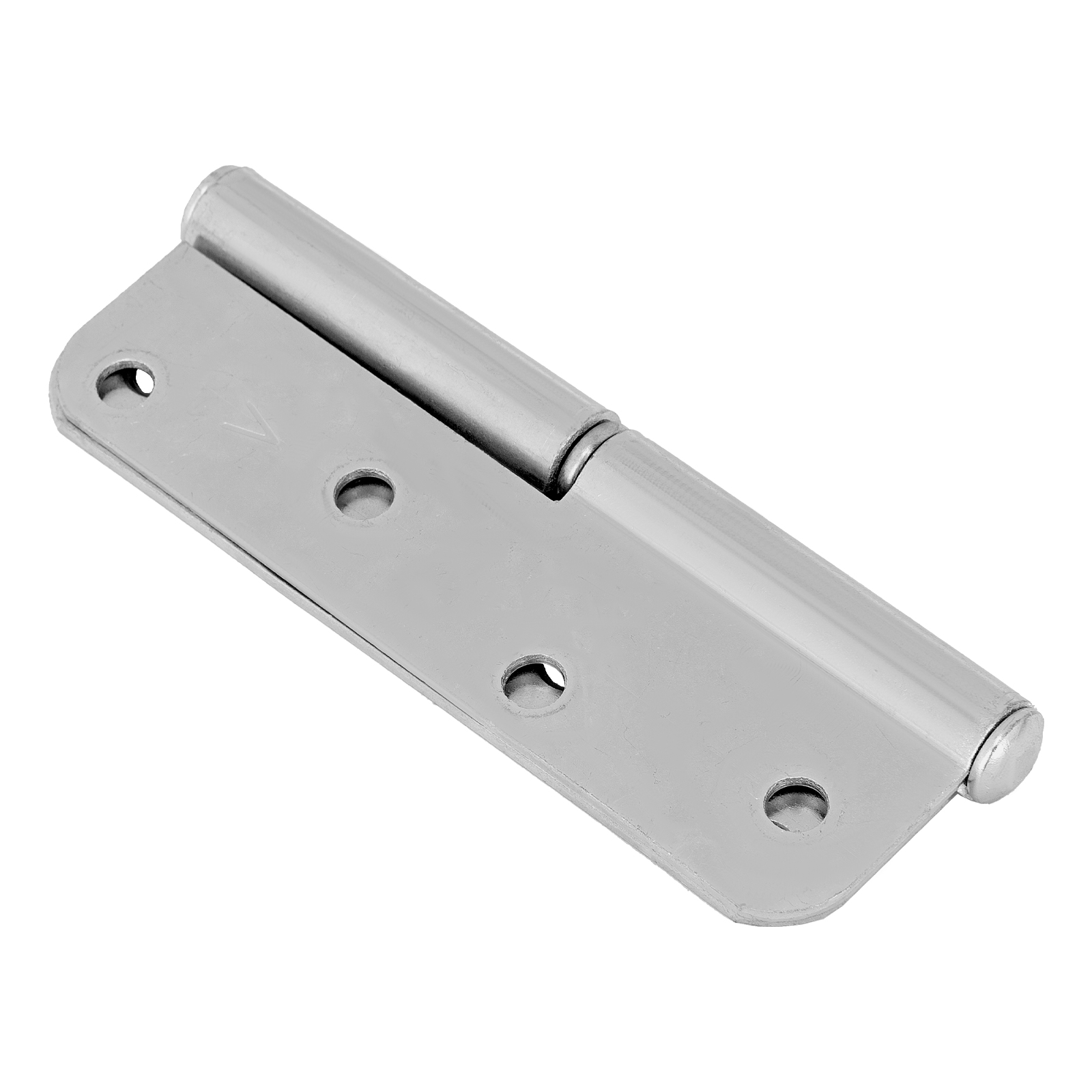 Петля накладная ПН1-110 левая, цинк, 4 шт, (Металлист)