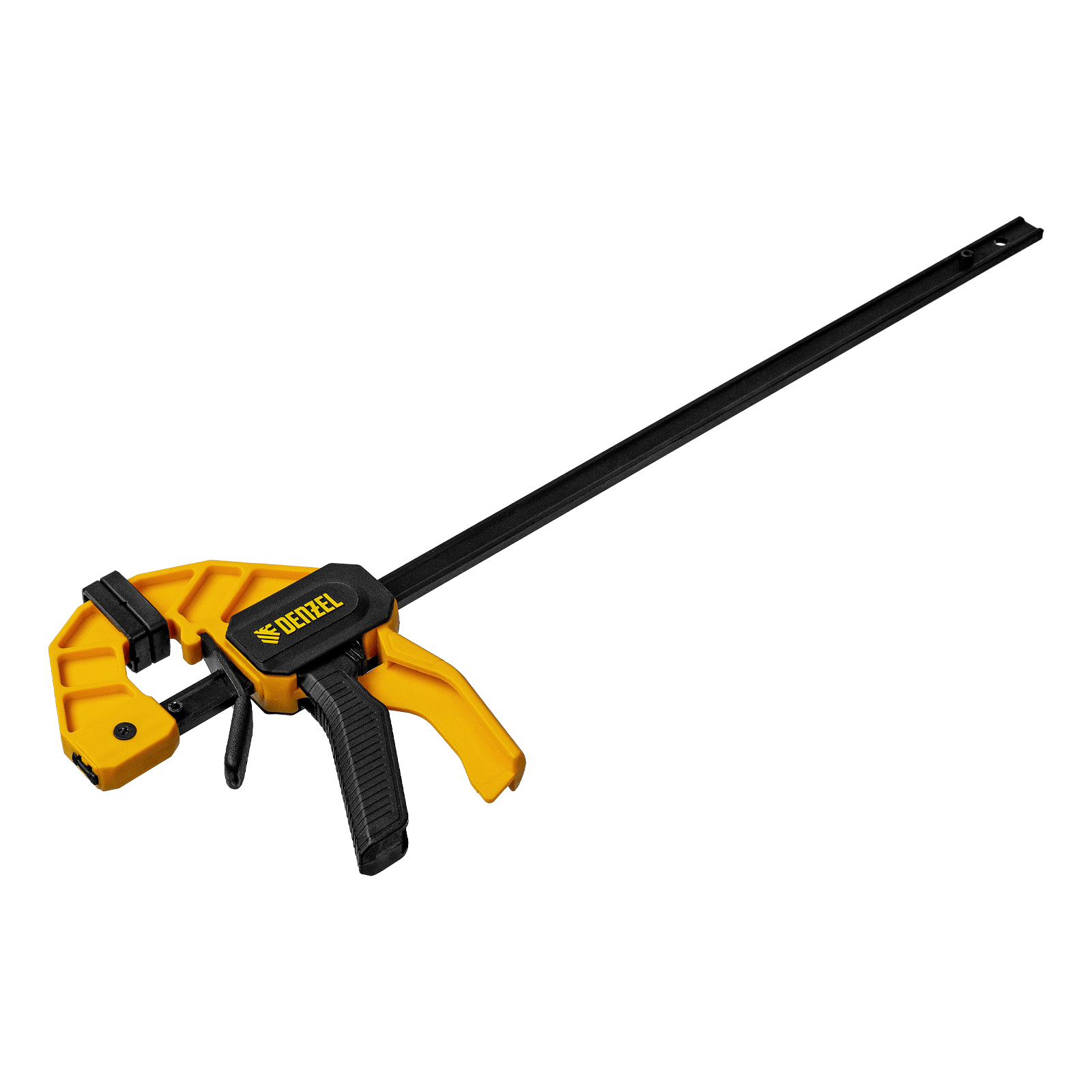 Струбцина F-образная, быстрозажимная, 300 х 55 мм, усиленный нейлоновый корпус Denzel