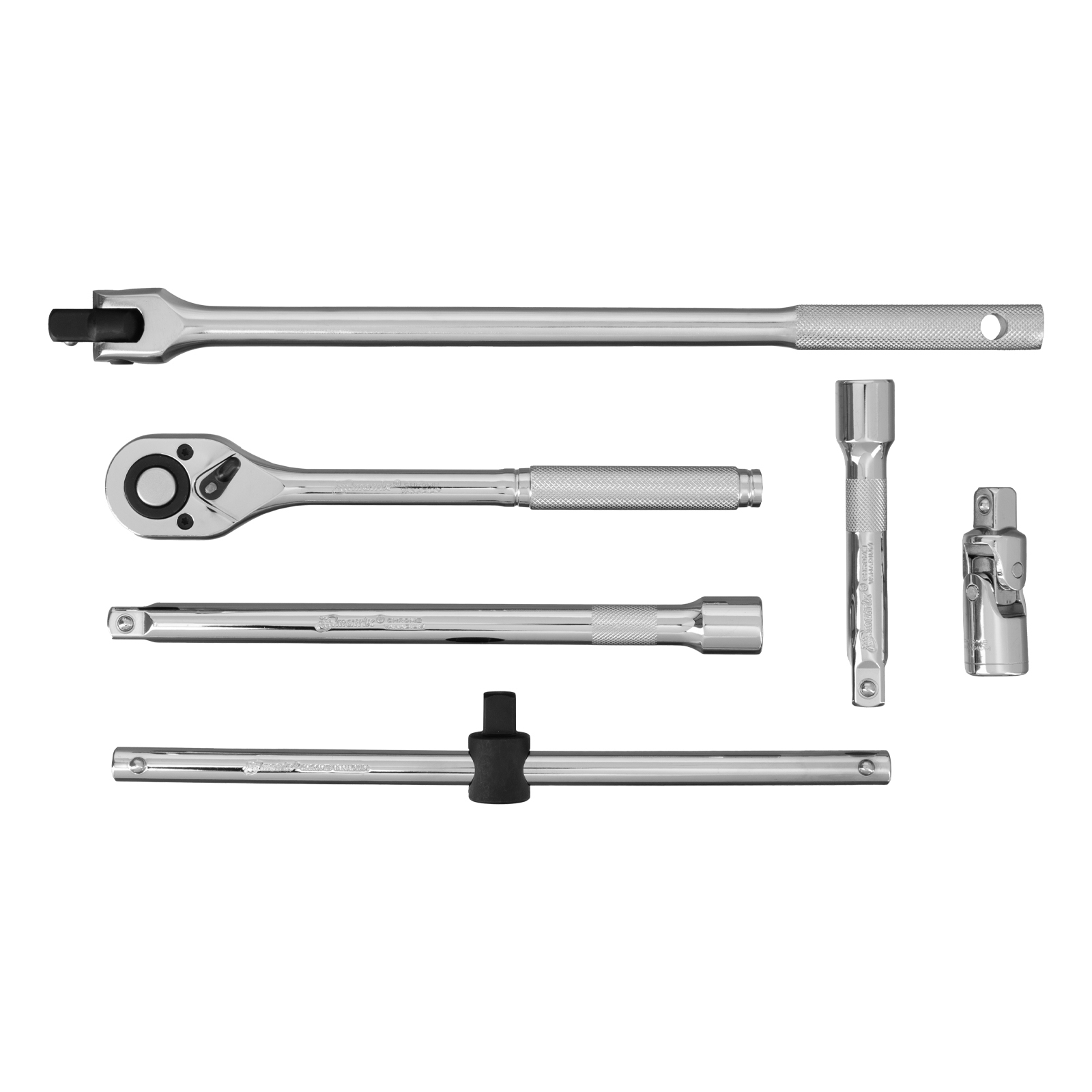 Набор торцевых головок с трещоткой 1/2", 24 предмета Matrix