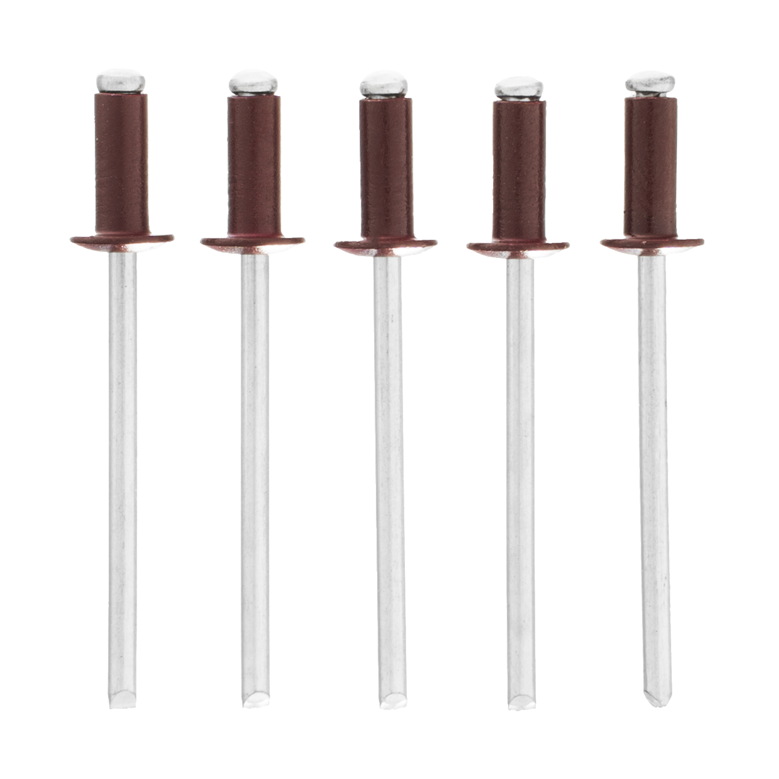 Заклепки 3.2 х 8 мм RAL 3005, красное вино, 50 шт Matrix