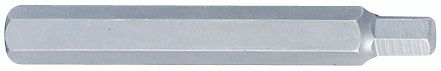 Вставка (бита) торцевая 10 мм, Hex, 5 мм, L = 80 мм KING TONY 168005H