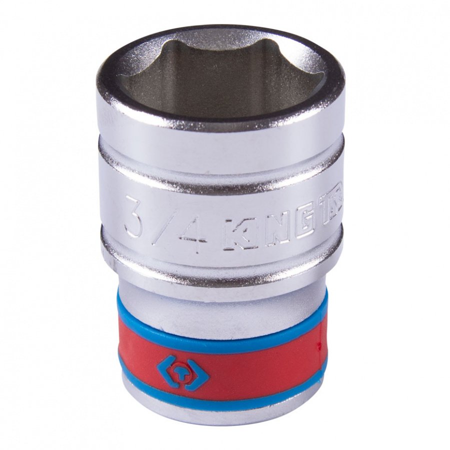 Головка торцевая стандартная шестигранная 1/2", 3/4", дюймовая KING TONY 433524S