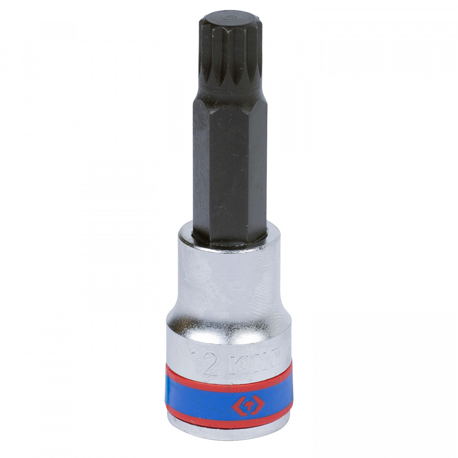 Насадка (бита) торцевая 1/2", Spline, M12, L = 80 мм KING TONY 403612