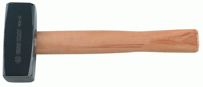 Кувалда 1200 г, деревянная рукоятка KING TONY 7833-12