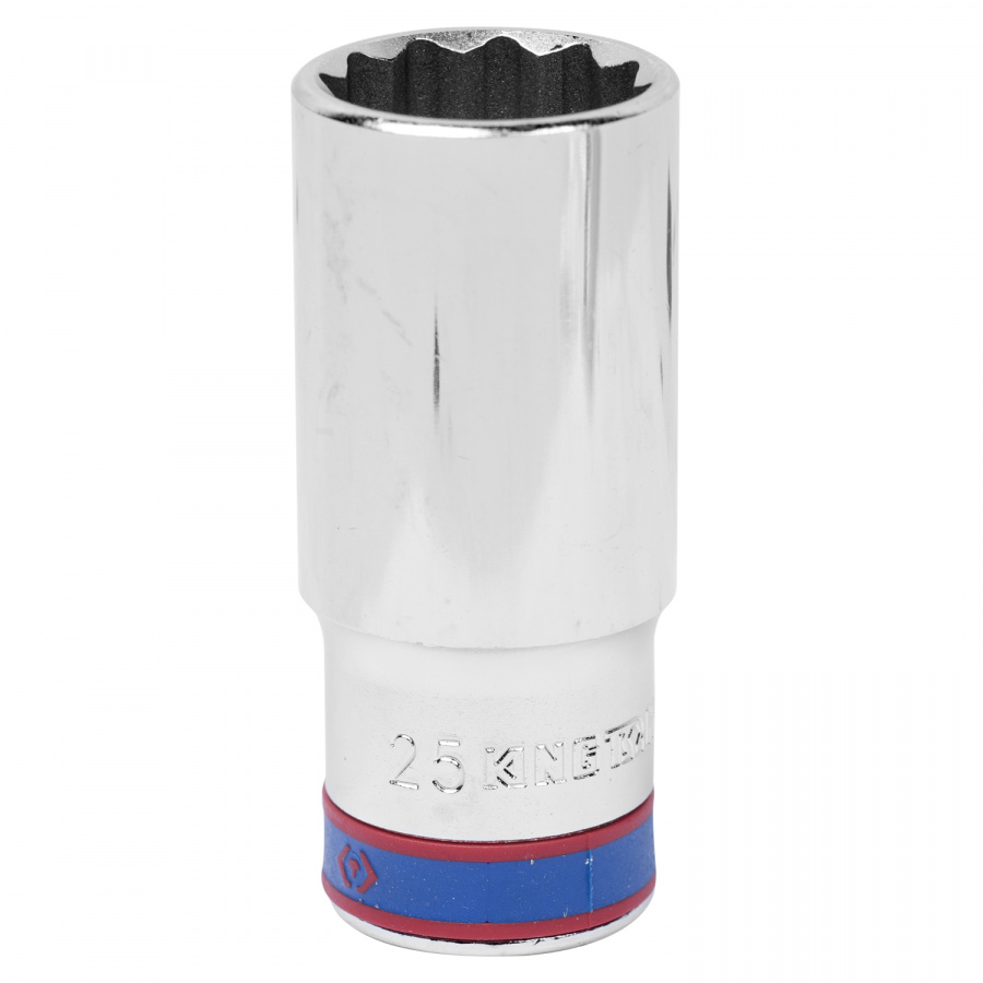 Головка торцевая глубокая двенадцатигранная 1/2", 25 мм KING TONY 423025M