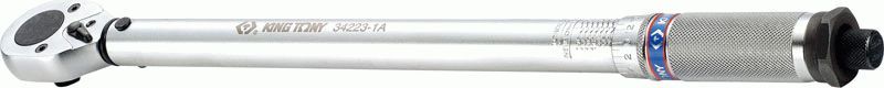 Динамометрический ключ серии "CLASSIC", 1/4", 5-25 Нм, для левой и правой резьбы, футляр KING TONY 34223-1A