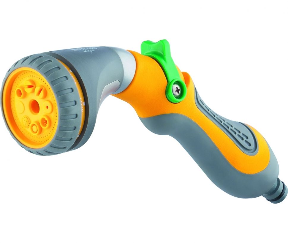 Пистолет-распылитель, 8 режимов полива, эргономичная рукоятка Palisad Luxe