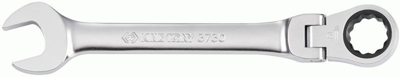 Ключ трещоточный комбинированный с шарниром 9 мм KING TONY 373009M