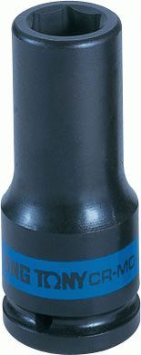 Головка торцевая ударная глубокая шестигранная 3/4", 21 мм KING TONY 643521M