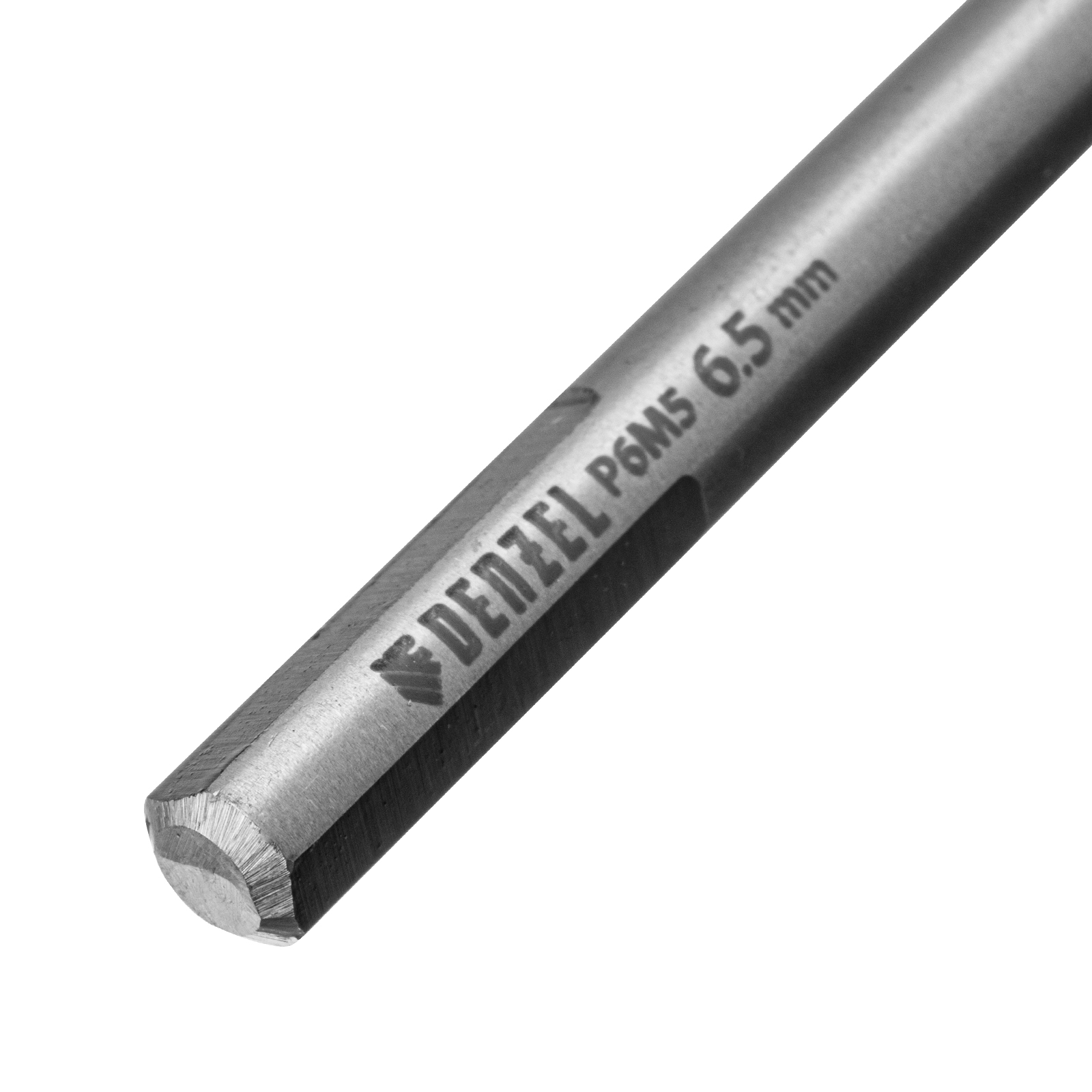 Сверло спиральное по металлу 6,5 х 148 мм, Р6М5, Golden Tip, удлиненное Denzel