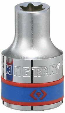 Головка торцевая TORX Е-стандарт 1/2", E18, L = 39 мм KING TONY 437518M