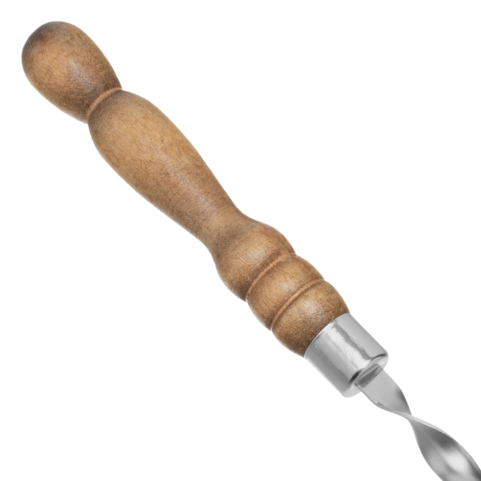 Набор шампуров угловых, 650 мм, с деревянной рукояткой, в чехле, 6 шт., Camping// Palisad