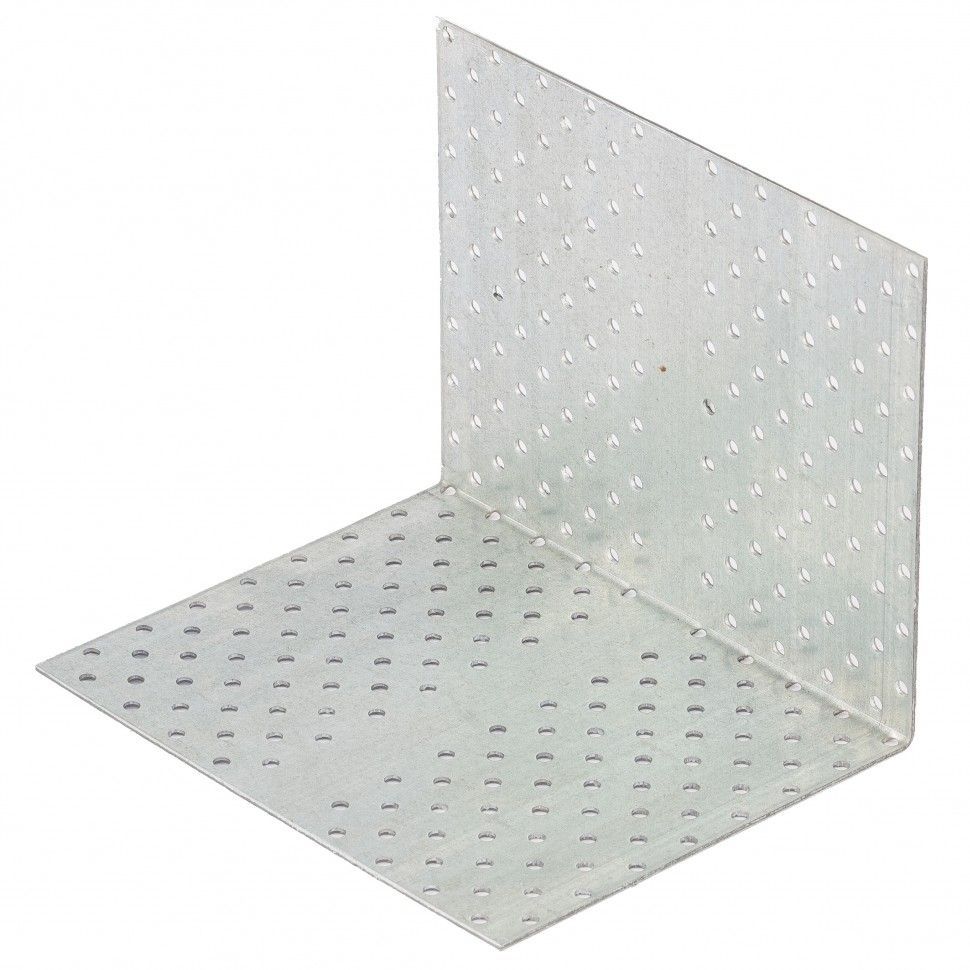 Крепежный уголок равносторонний  2 мм,   KUR 160 x 160 x 200 мм Россия Сибртех