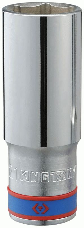 Головка торцевая глубокая шестигранная 1/2", 30 мм KING TONY 423530M