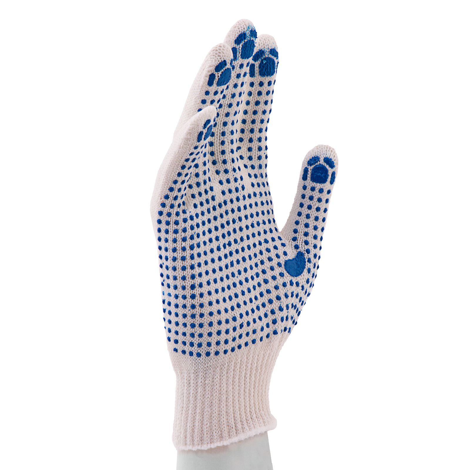 Перчатки х/б, ПВХ покрытие, "Точка", 10 класс