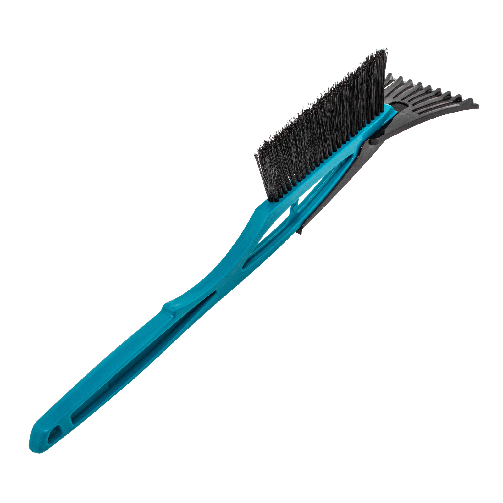 Щетка-сметка для снега со скребком 530 мм, бирюзовая Sparta