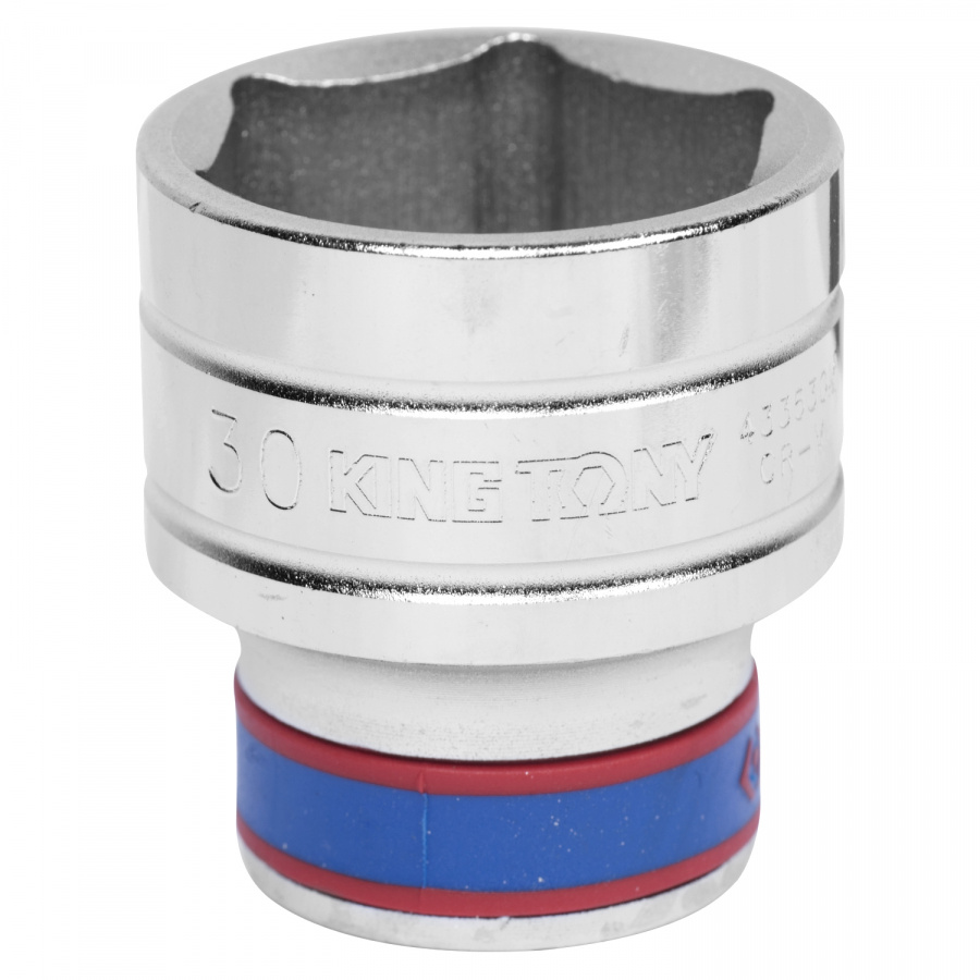Головка торцевая стандартная шестигранная 1/2", 30 мм KING TONY 433530M