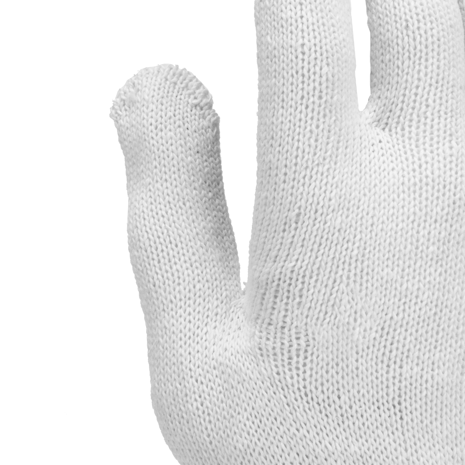 Перчатки х/б, ПВХ покрытие, "Шахматный облив", 5 пар в упаковке, 10 класс