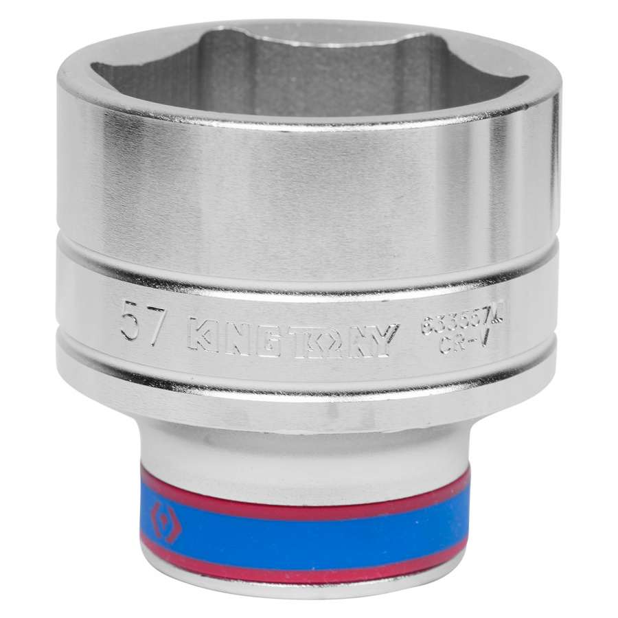 Головка торцевая стандартная шестигранная 3/4", 57 мм KING TONY 633557M