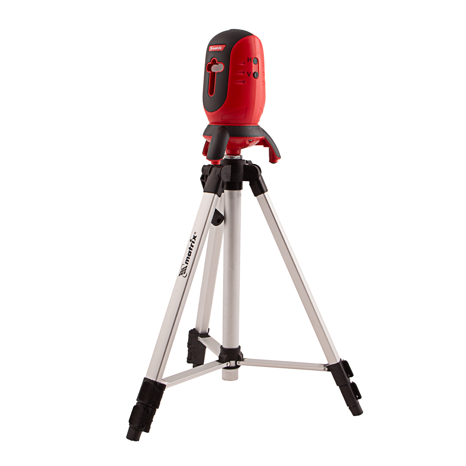 Лазерный уровень ML01T, дальность 10 м, точность ± 0,5 мм, / 1 м, длина волны 650 нм, проекция 1 вертикальная 1 горизонтальная плоскость, резьба под штатив 5/8", штатив в комплекте Matrix