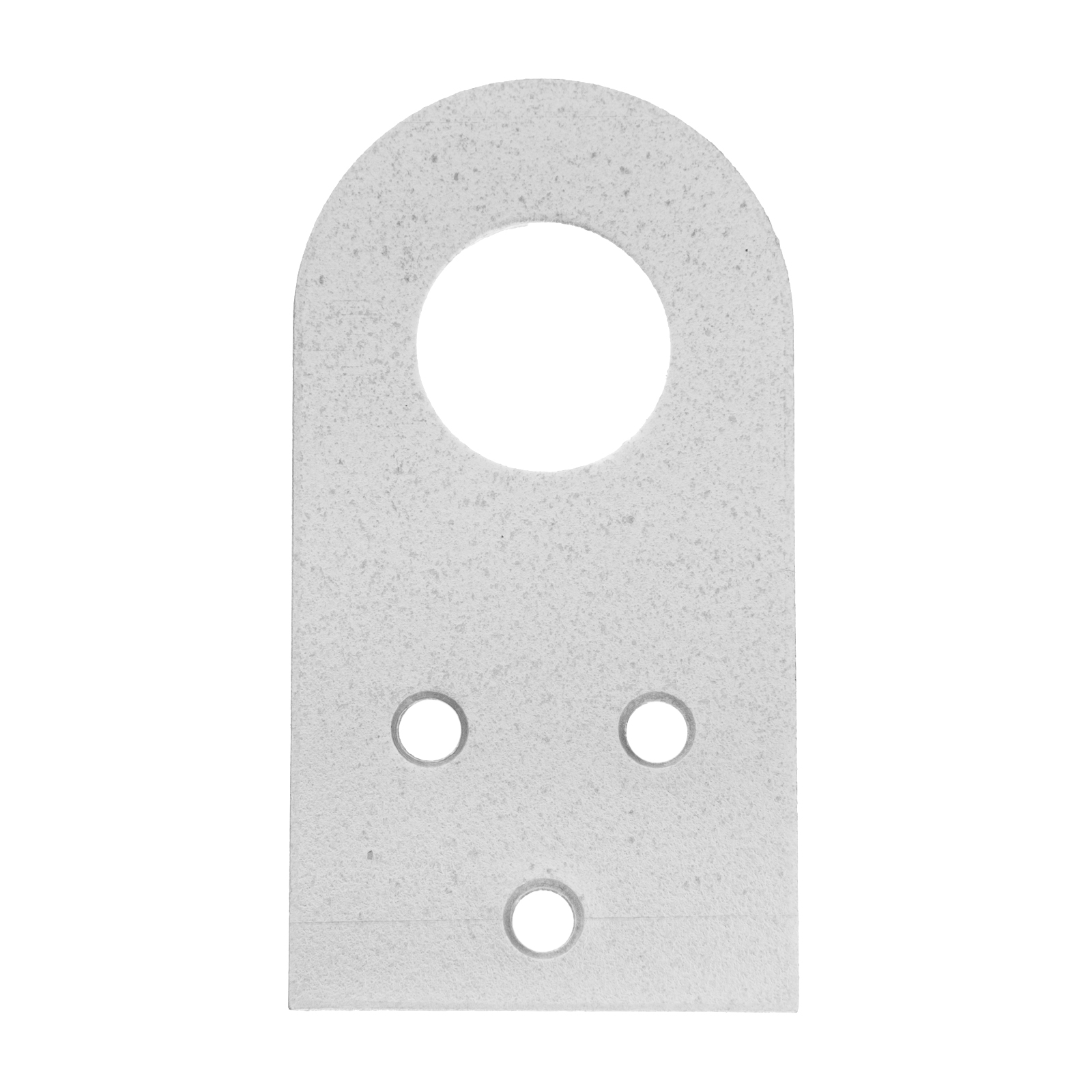 Проушина прямая, 2 мм, 75 х 40 мм, цинк Сибртех