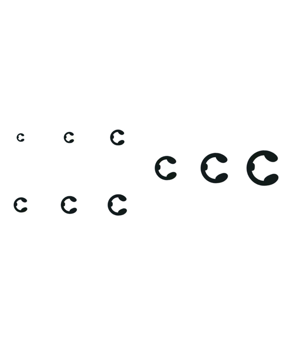 Набор стопорных колец, 1,5-22 мм, 300 шт