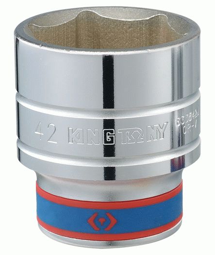 Головка торцевая стандартная шестигранная 3/4", 63 мм KING TONY 633563M