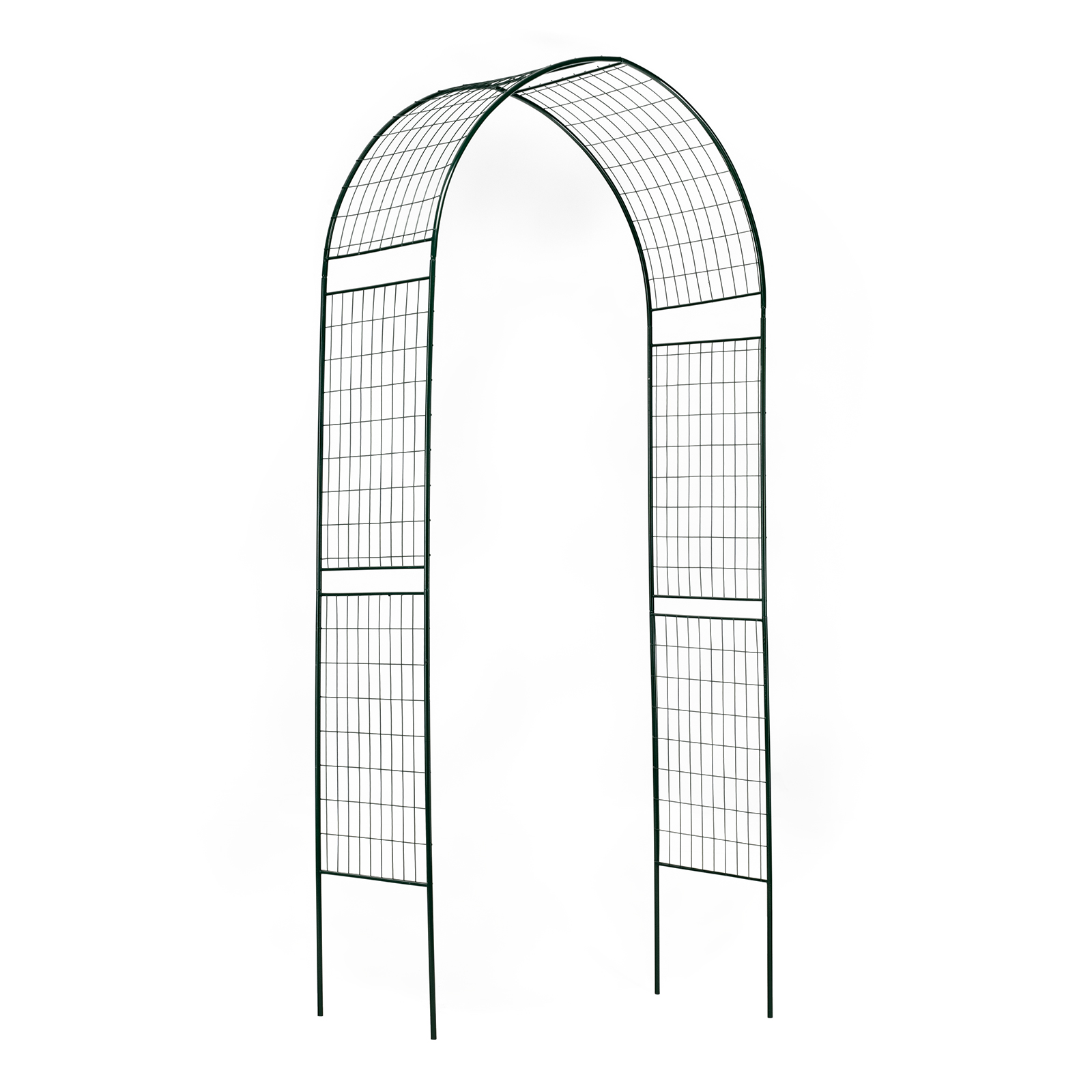 Арка садовая разборная «Сетка широкая» 2.5 х 0.5 х 1.2 м