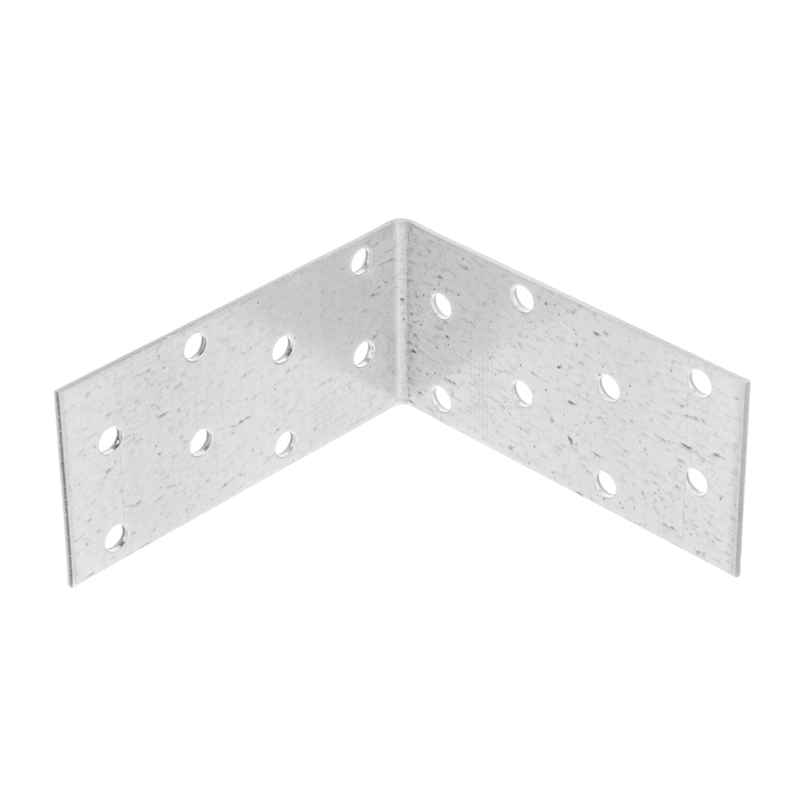 Крепежный уголок равносторонний 2 мм, KUR 80 х 80 х 40 мм Сибртех