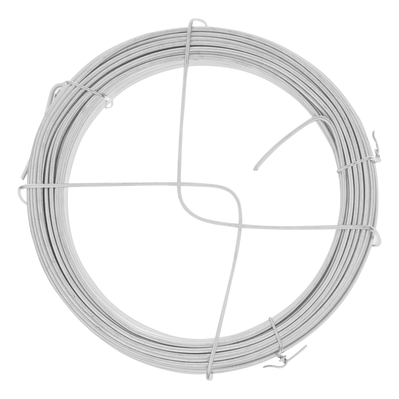 Проволока стальная, оцинкованная 1.5 мм, длина 50 м Сибртех