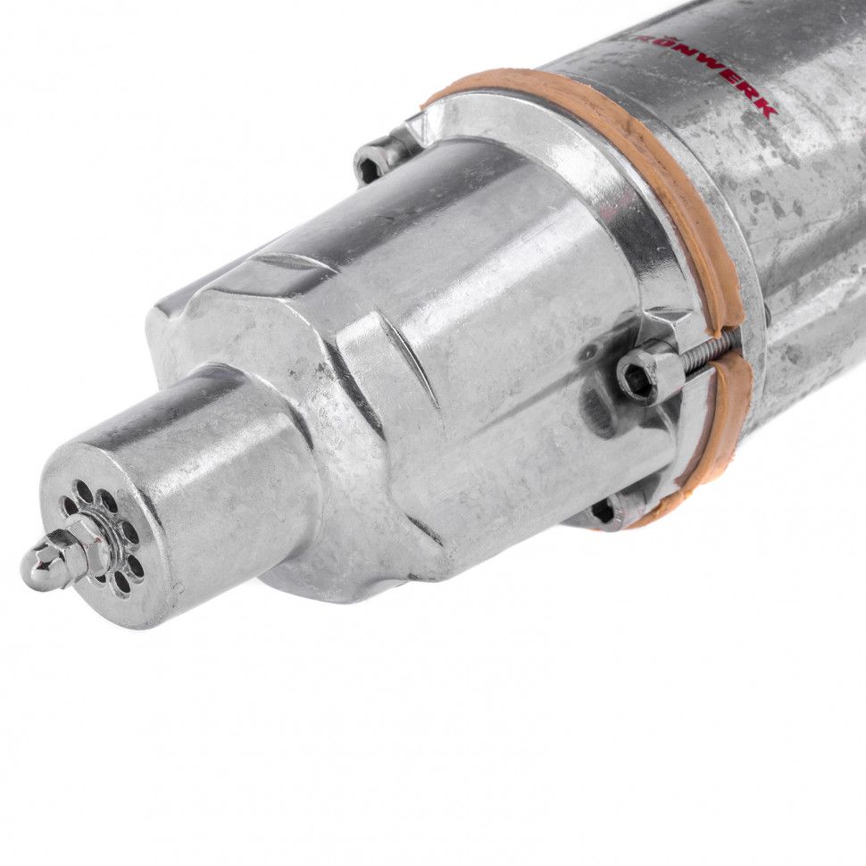 Вибрационный насос KVP300B-15, нижний забор, 1080 л/ч, подъем 70 м, кабель 15 метров Kronwerk