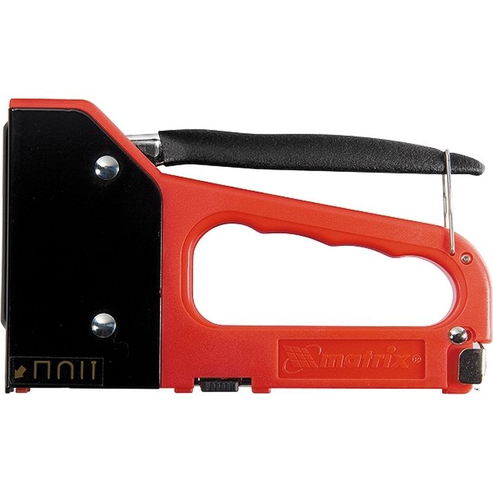 Степлер мебельный 4-функциональный пластиковый, тип скобы: 53, 28, 300, 500, 6-14 мм Matrix