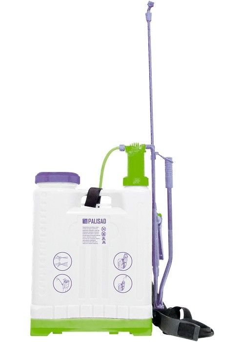Опрыскиватель ручной, 20 л, с насосом, шлангом, разбрызгиватель Palisad