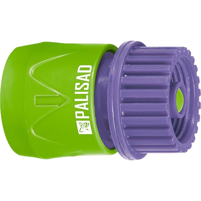 Соединитель пластмассовый, быстросъемный, внутренняя резьба 3/4, аквастоп Palisad