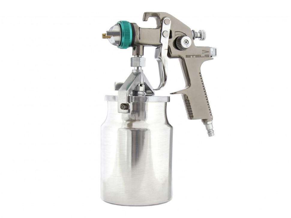 Краскораспылитель AS 802 HVLP, профессиональный, всасывающего типа, сопло 1.4 мм Stels